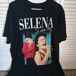 Selena Quintanilla "Si Una Vez" official merchandise graphic T-shirt Size 2XL